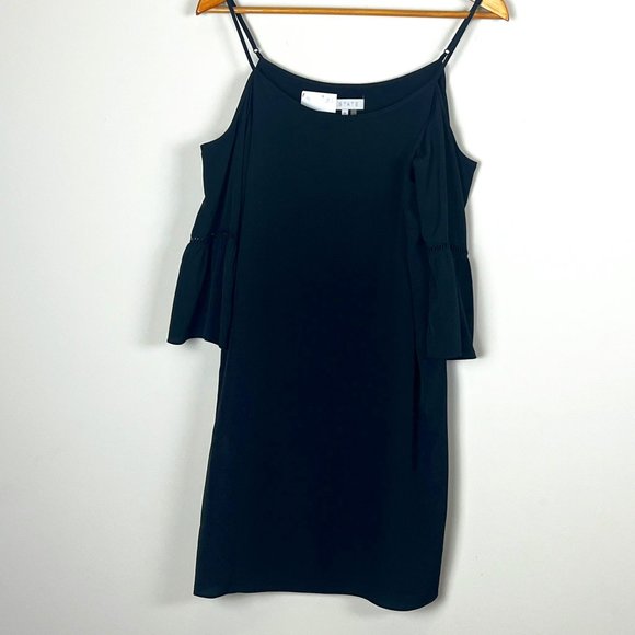 2/$30 1 State Off Shoulder Tunic Mini Dress M - Picture 3 of 4